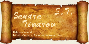 Sandra Timarov vizit kartica